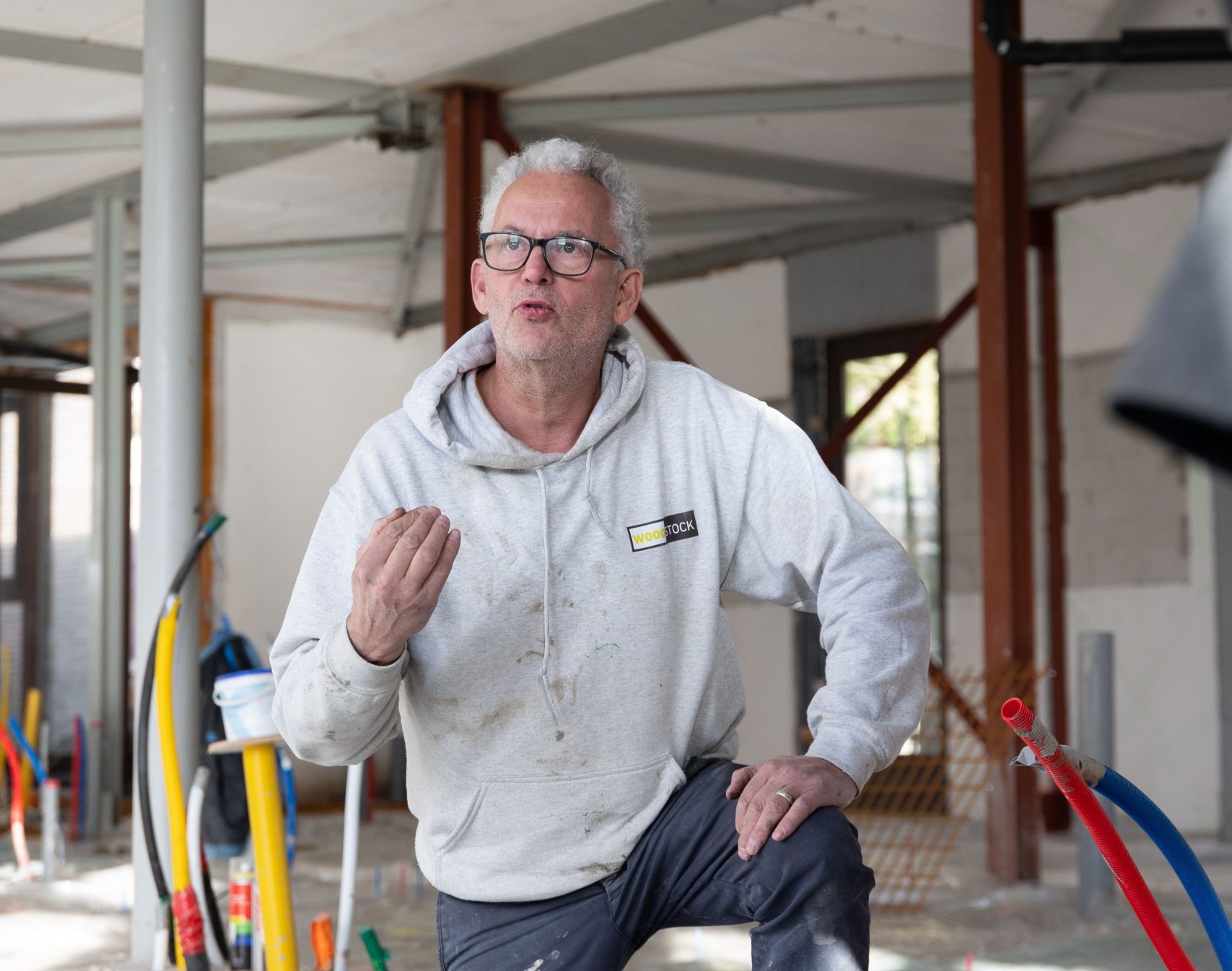 cementdekvloer storten door woodstock vloeren