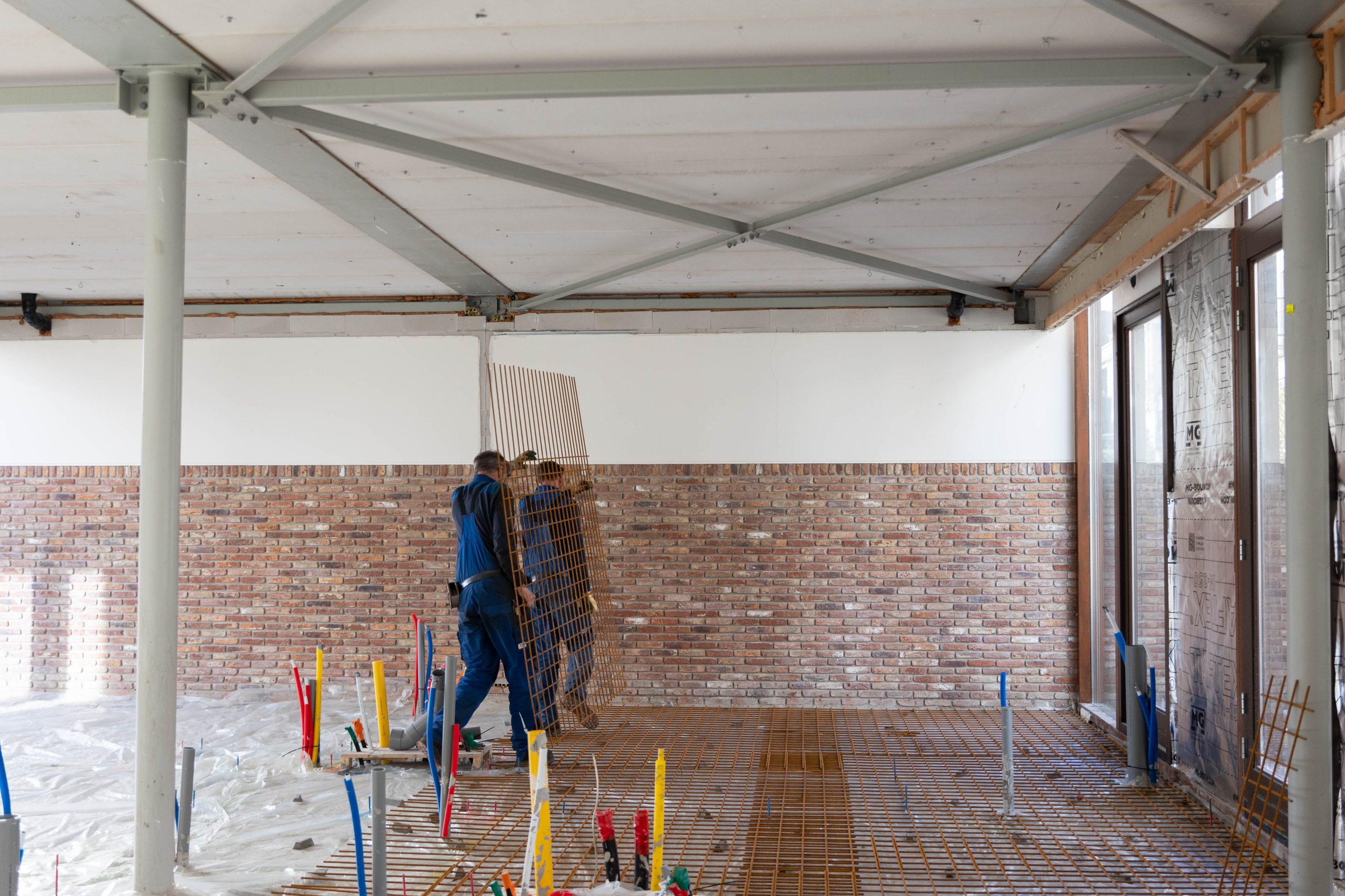 Wapening Cementdekvloer