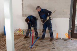 wapening cementdekvloer