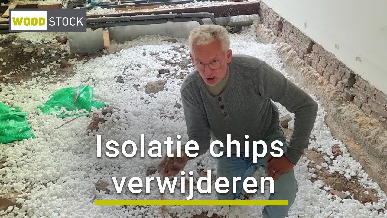 Isolatie chips verwijderen