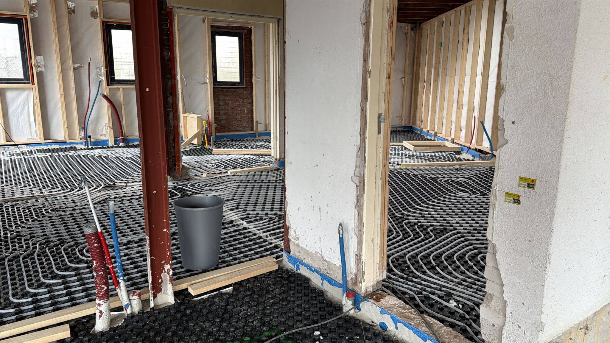 Efficiënt verwarmen met Isopact bij renovatie en verduurzaming van de woning.